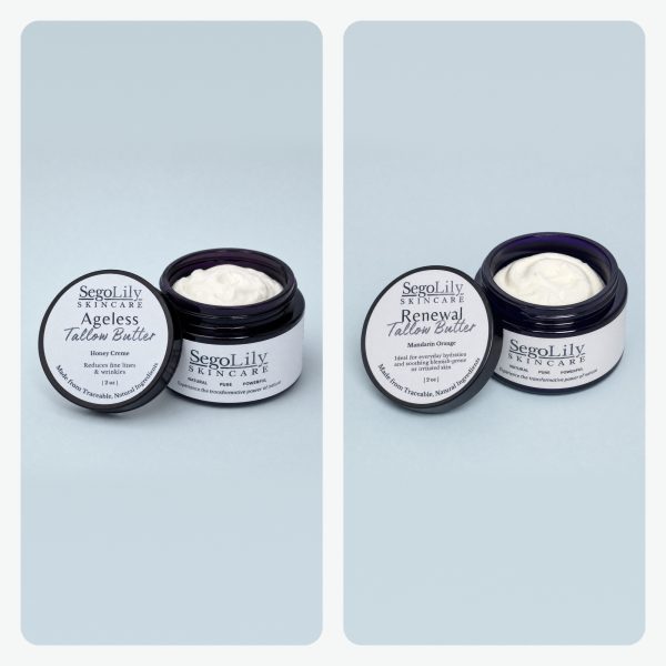 Ageless and Renewal Tallow Butter bundle